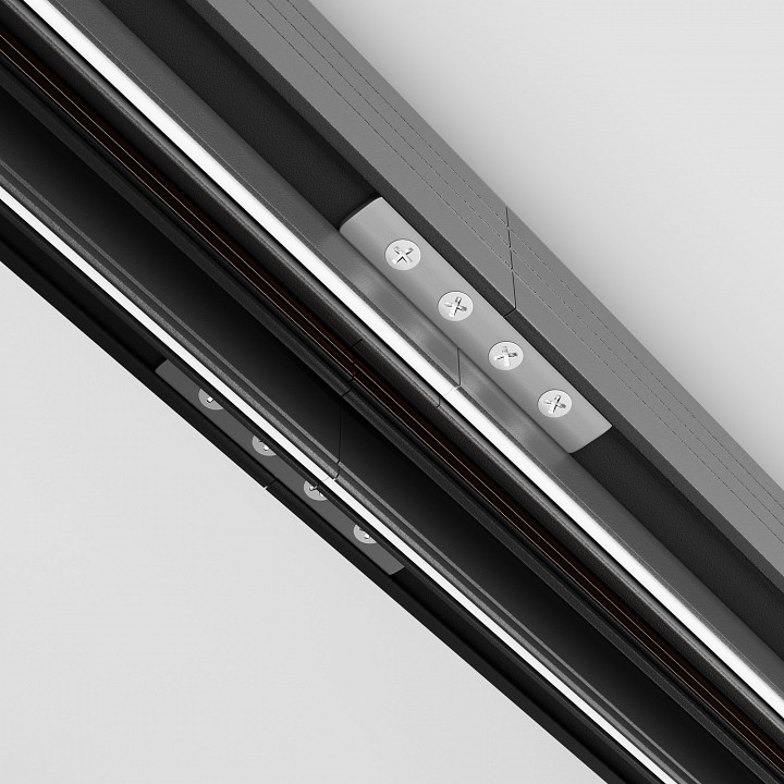 Крепление для трека maytoni technical accessories for tracks exility tra034c-sc-42s