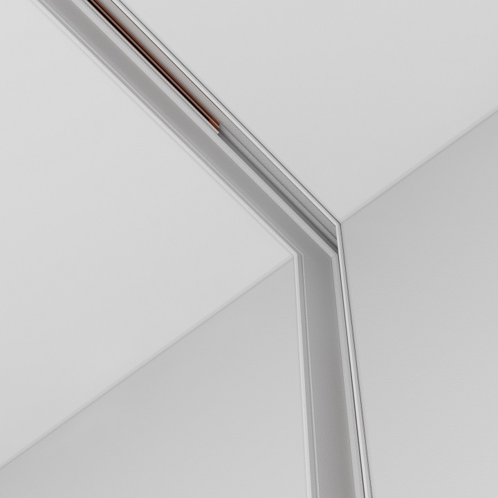 Соединитель угловой l-образный для треков встраиваемых maytoni technical accessories for tracks exility tra034cl-42w