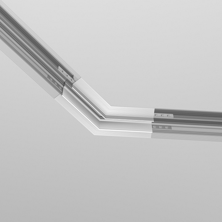 Соединитель угловой l-образный для треков встраиваемых maytoni technical accessories for tracks exility tra034clo-42.12w