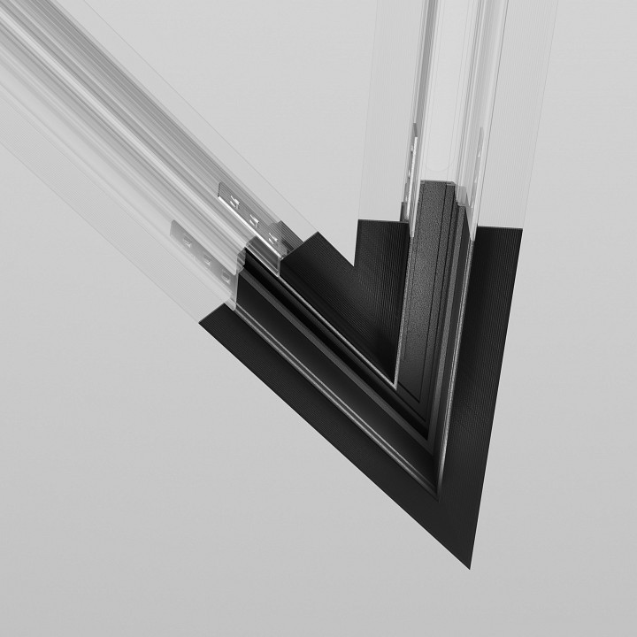 Соединитель угловой l-образный для треков встраиваемых maytoni technical accessories for tracks exility tra034cls-42.12b