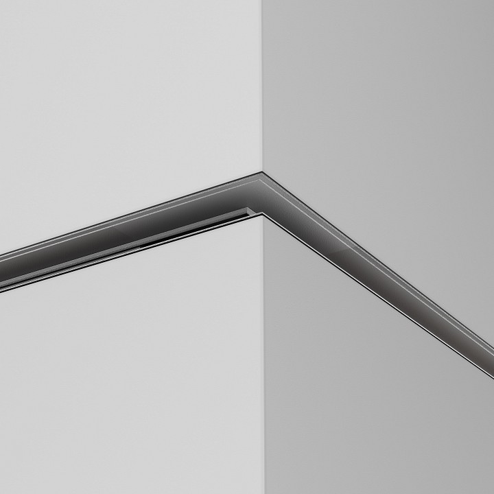 Соединитель угловой l-образный для треков встраиваемых maytoni technical accessories for tracks exility tra034co-42.12b