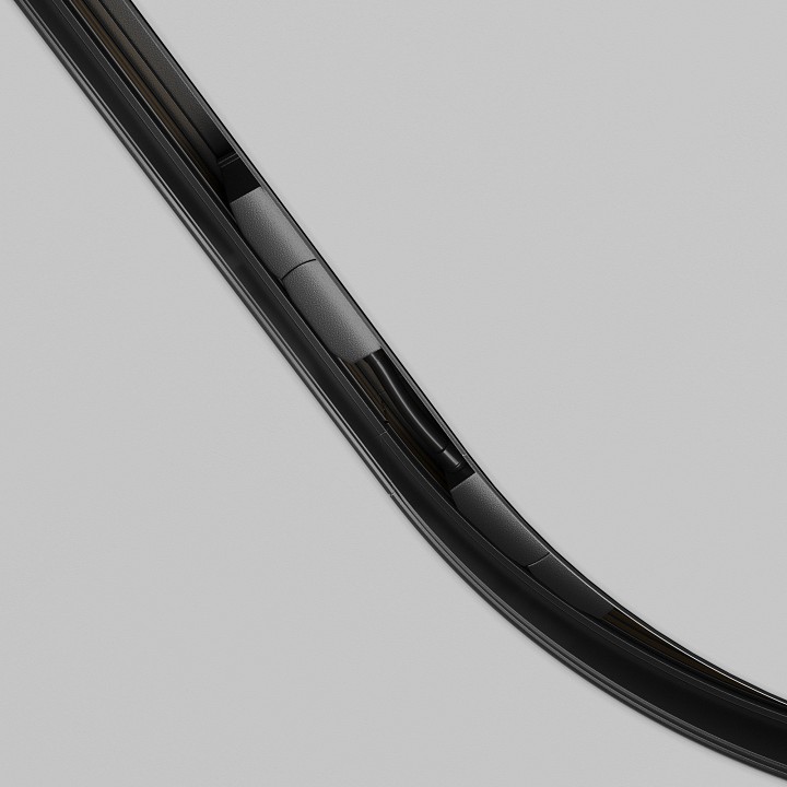 Соединитель гибкий для треков maytoni technical accessories for tracks exility tra034cs-b