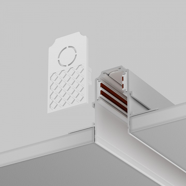 Заглушка для трека maytoni technical accessories for tracks exility tra034ec-42w