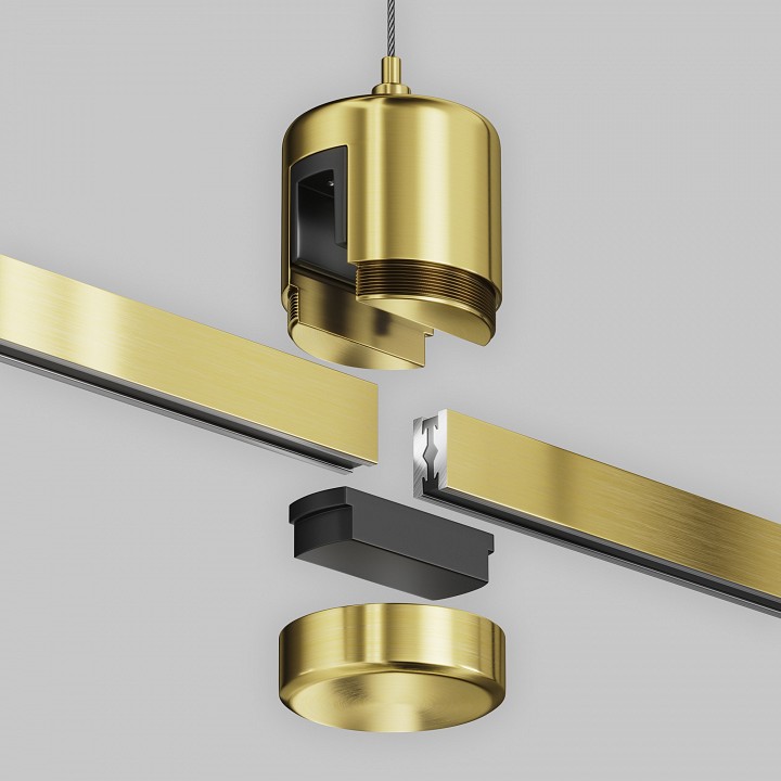 Подвес для трека maytoni technical accessories for tracks flarity tra157sw-ipc1-bs