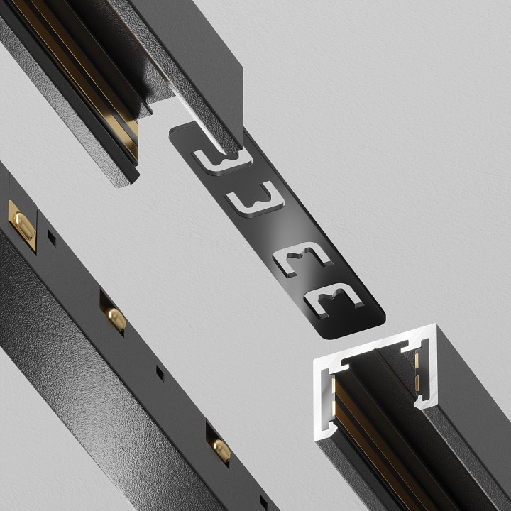 Соединитель линейный для треков maytoni technical  tra239c-21b