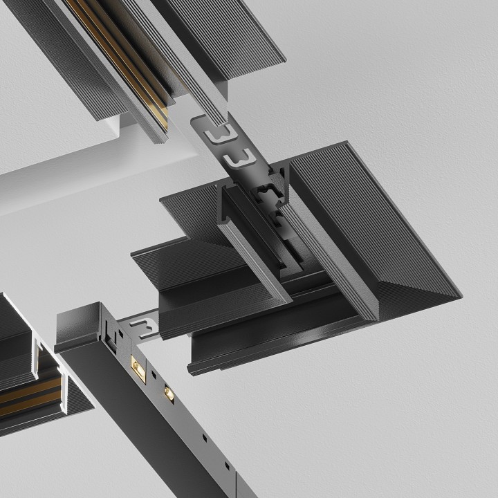 Соединитель угловой внутренний для треков maytoni technical  tra239cls-42.12b