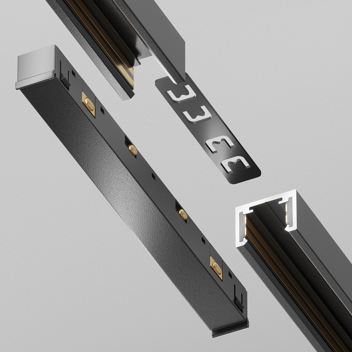 Соединитель линейный для треков maytoni technical  tra239pc-42b