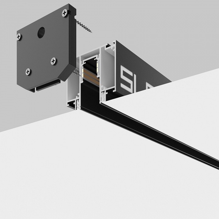 Трек встраиваемый maytoni technical busbar trunkings exility trx034d-422b