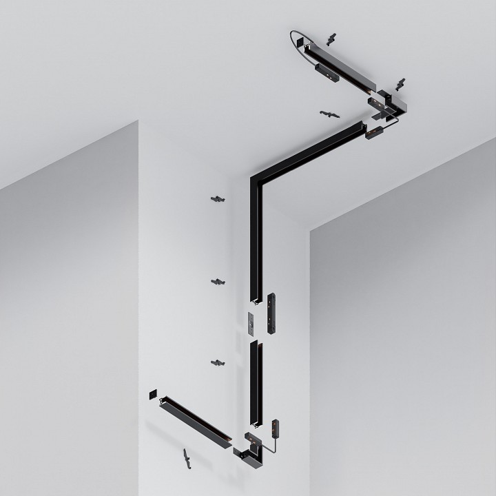 Трек накладной maytoni technical busbar trunkings exility trxm034-412b
