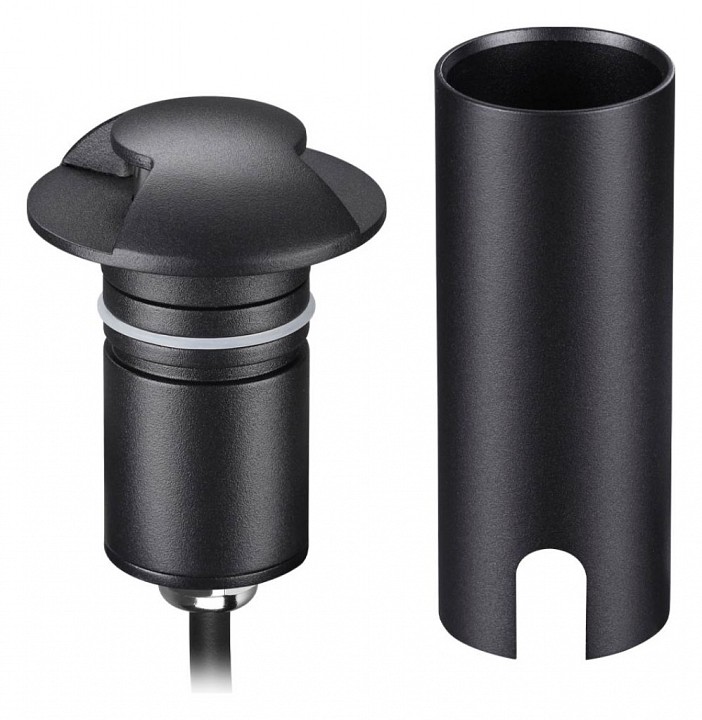 Встраиваемый в дорогу светильник odeon light wald 6662/2gl