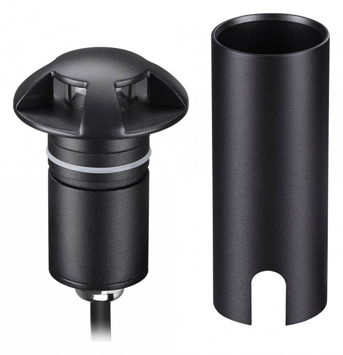 Встраиваемый в дорогу светильник odeon light wald 6662/3gl