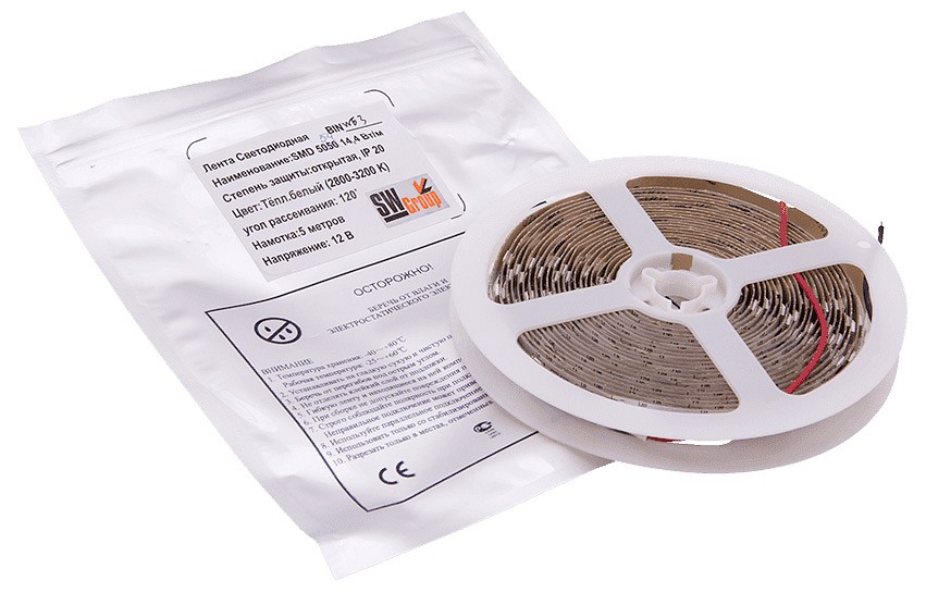 Лента светодиодная swg swg560-4, 1 swg560-4.1-14.4-ww