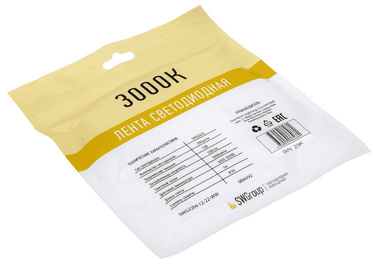 Лента светодиодная swg swg2204 swg2204-12-22-ww