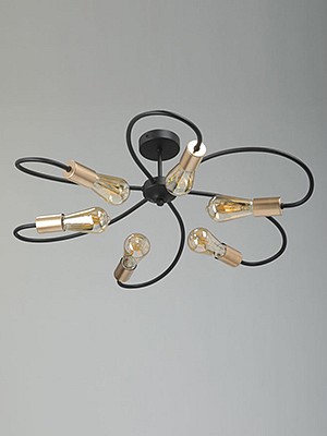 Потолочная люстра vitaluce v3076 v3076-1/6pl