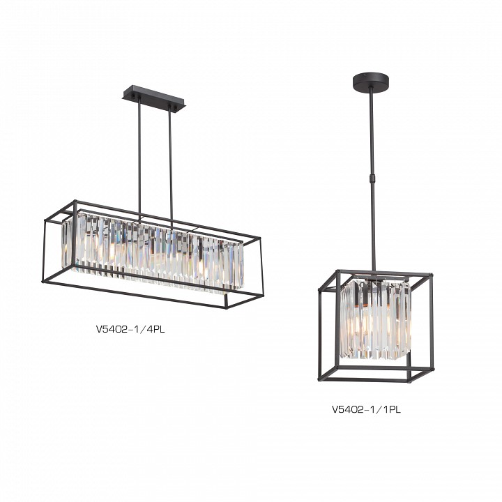 Люстра на штанге vitaluce v5402 v5402-1/4pl