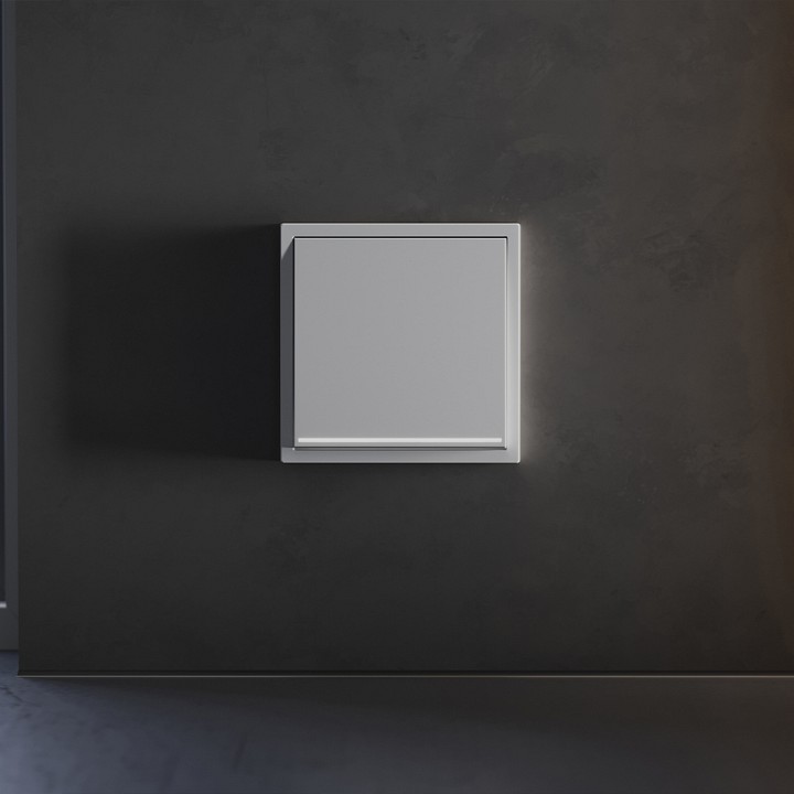 Клавиша для выключателя одноклавишного c подсветкой voltum s70 vls000216