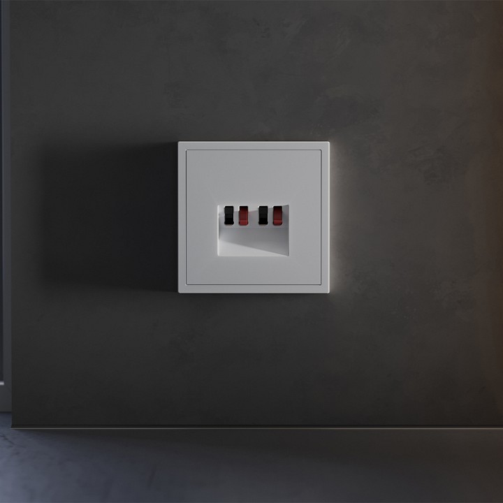 Накладка для розетки акустической voltum s70 vls001516