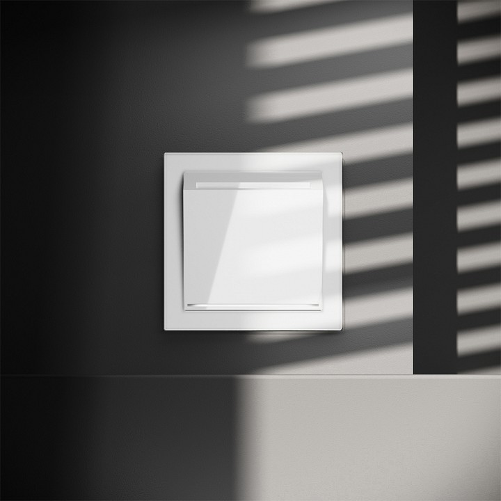 Электронный карточный выключатель без рамки voltum s70 vls010701