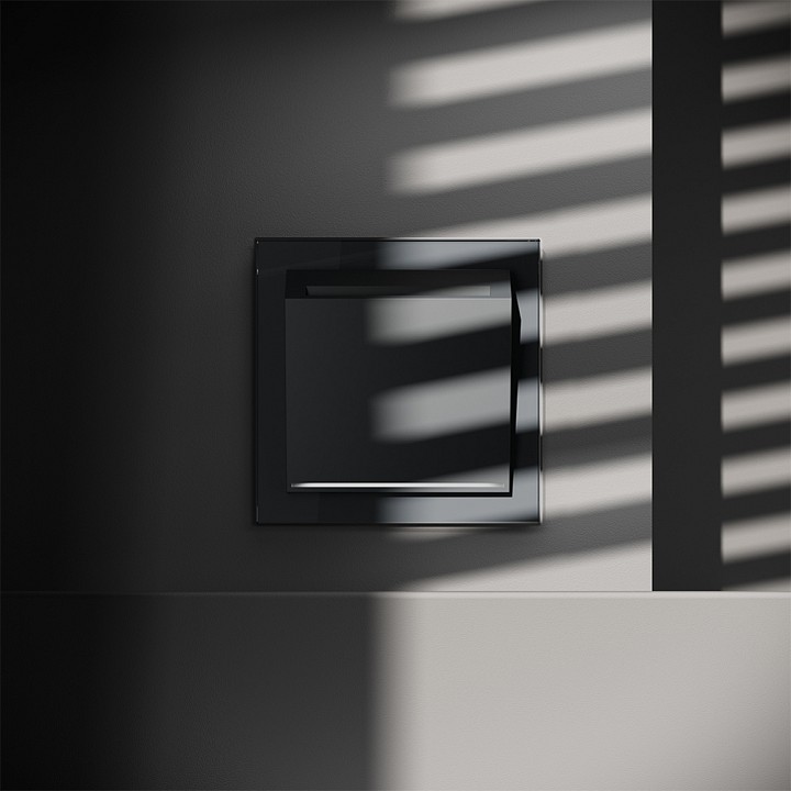 Электронный карточный выключатель без рамки voltum s70 vls010707