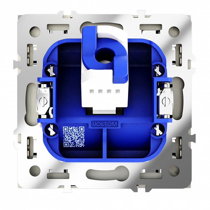 Розетка ethernet rj-45 без рамки voltum s70 vls060104