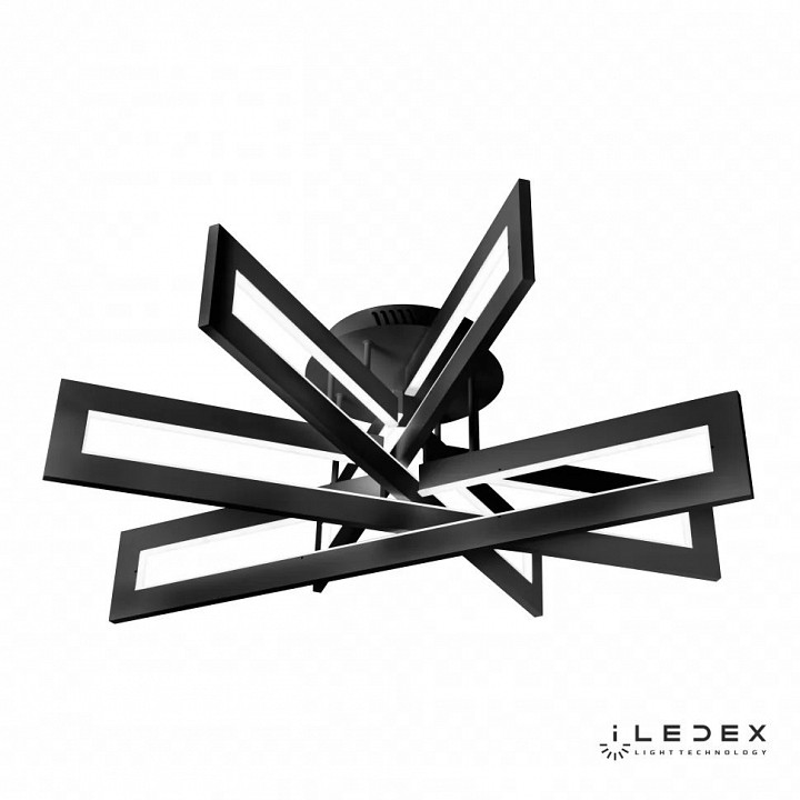 Потолочная люстра iledex stalker 9082-r800-x 128w bk