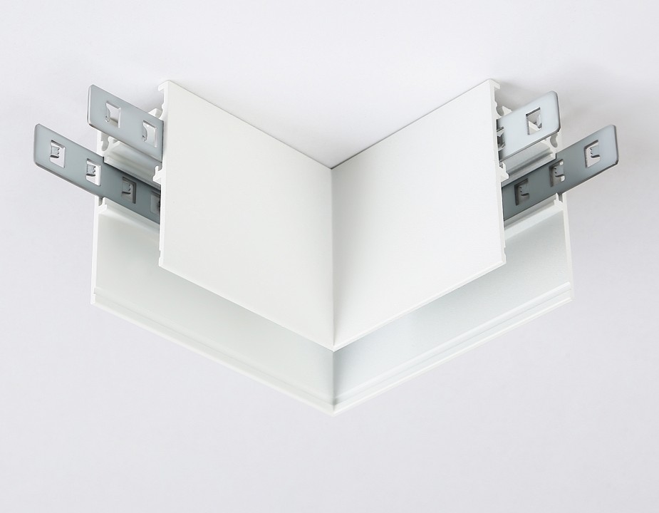 Соединитель угловой l-образный для треков накладных ambrella light gl gl3369