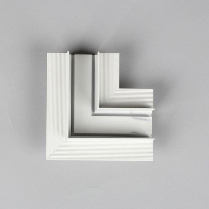 Соединитель угловой l-образный для треков встраиваемых aployt magnetic track 48 apl.0182.10.04