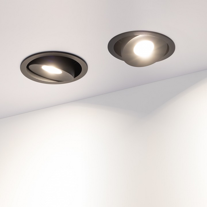 Встраиваемый светильник arlight cl-simple-r78-9w day4000 (bk, 45 deg) 026871