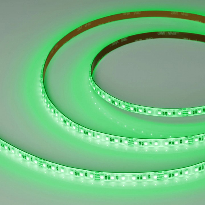 Лента светодиодная arlight a120 rgb 24v 8mm 12 w/m ip20-ip67 042906