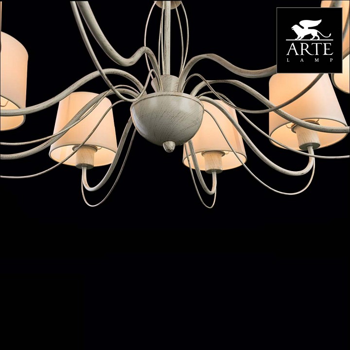 Подвесная люстра arte lamp orlean a9310lm-8wg