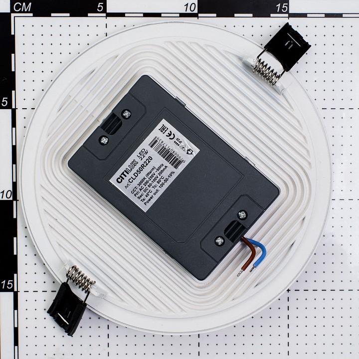 Встраиваемый светильник citilux омега cld50r220n