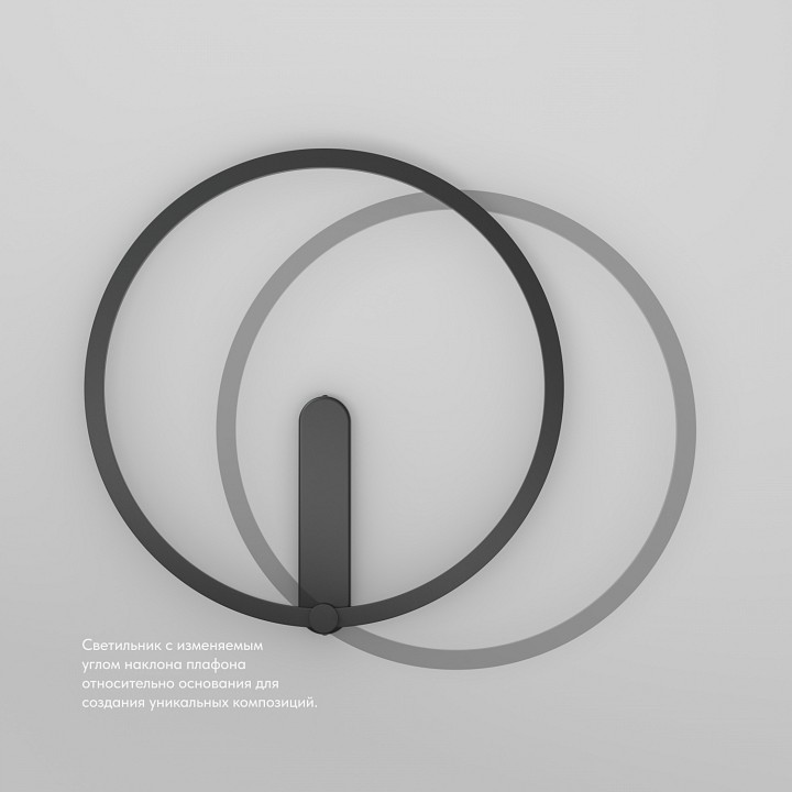 Накладной светильник denkirs round dk5035-bk