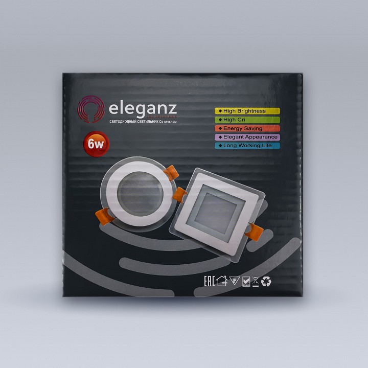 Встраиваемый светильник eleganz  1808