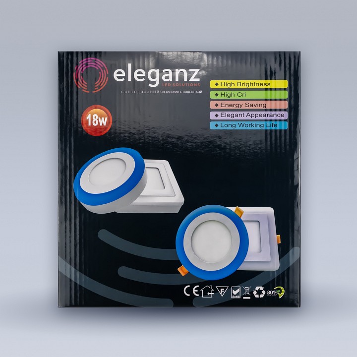 Встраиваемый светильник eleganz  1909