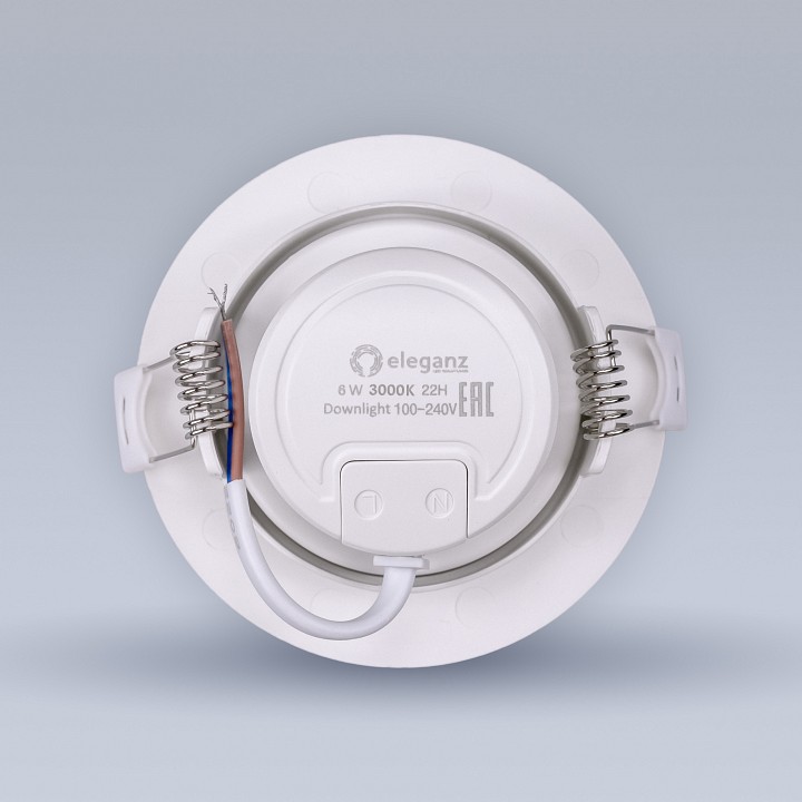 Встраиваемый светильник eleganz  el-0017