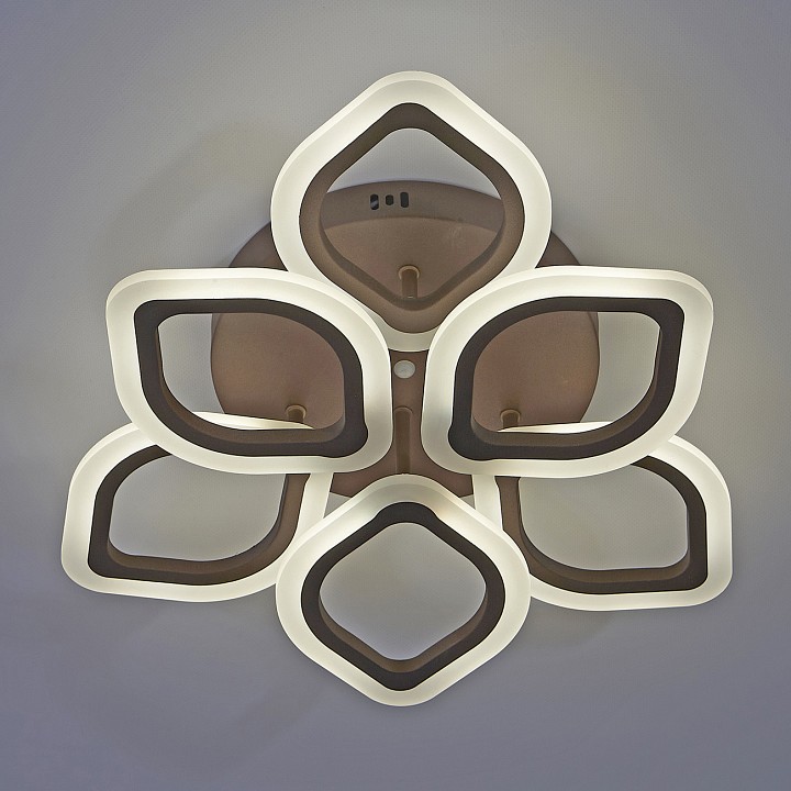 Потолочная люстра escada ella 10212/6led coffee 56w