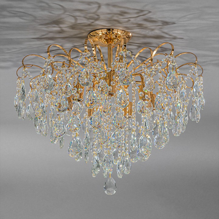 Люстра на штанге escada crown 1113/7pl