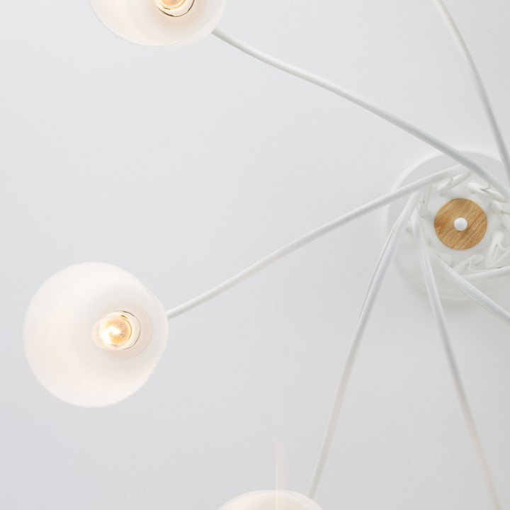 Потолочная люстра eurosvet betty 70062/8 белый