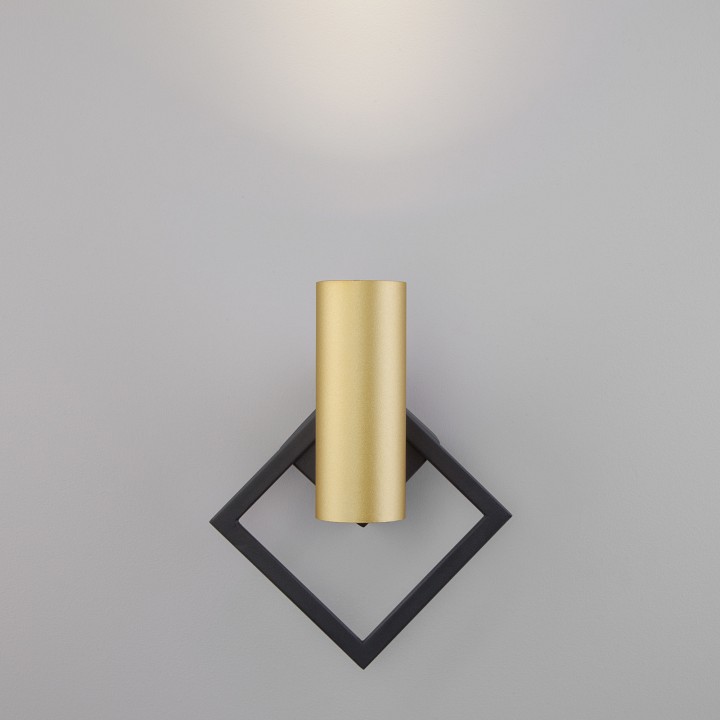 Бра eurosvet turro 20091/1 led черный/ золото