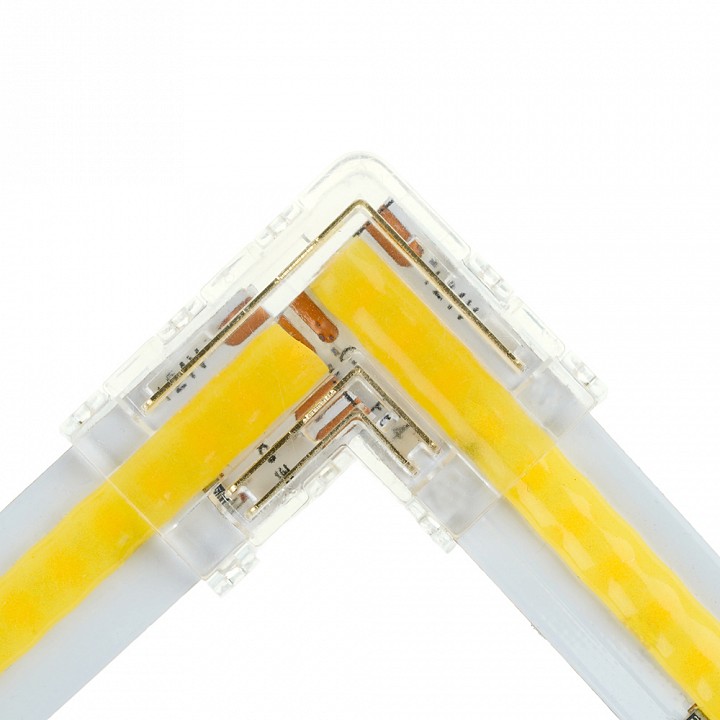 Соединитель лент угловой жесткий feron  52005