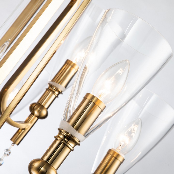 Подвесная люстра favourite lyra 2968-9p