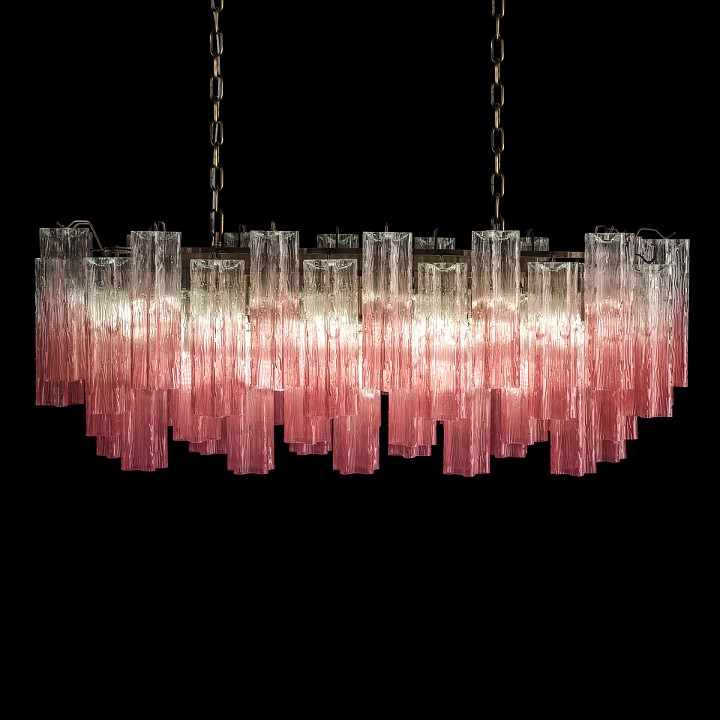 Подвесная люстра loft it murano 10580/1000r clear pink
