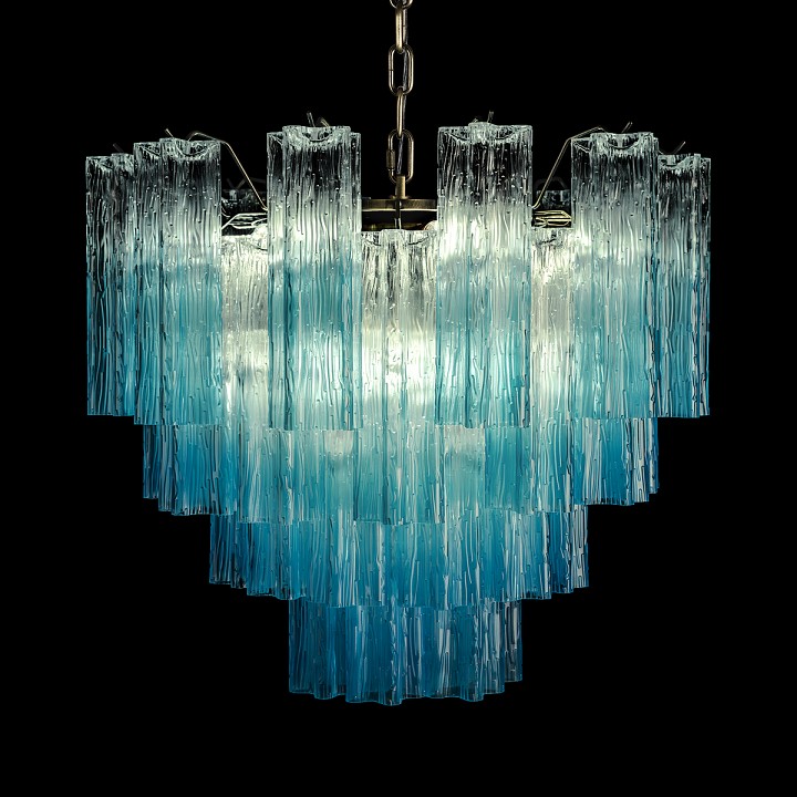 Подвесная люстра loft it murano 10580/600 clear blue