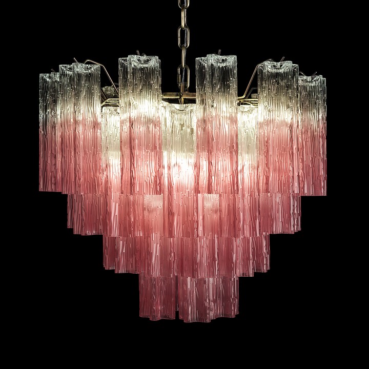 Подвесная люстра loft it murano 10580/600 clear pink