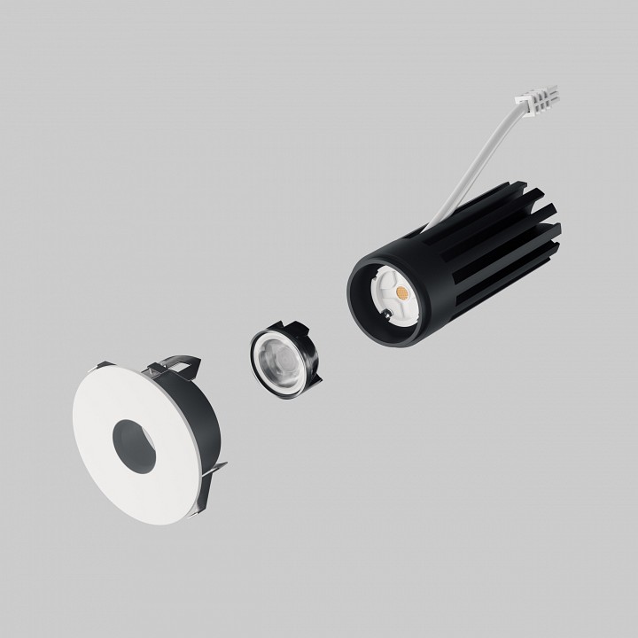 Встраиваемый светильник lightstar spira slim 074326