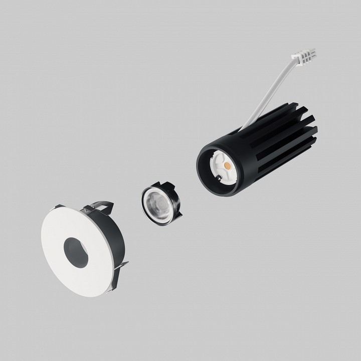 Встраиваемый светильник lightstar spira slim 074336