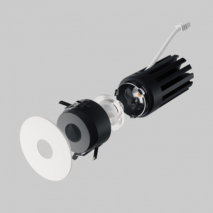 Встраиваемый светильник lightstar spira slim 074446
