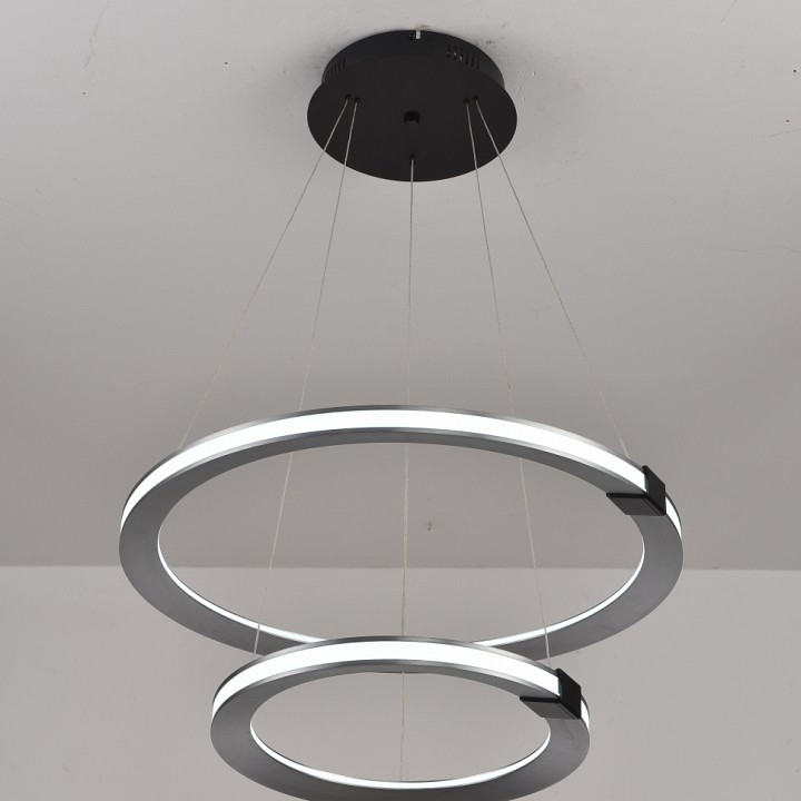 Подвесной светильник iledex vision 9225-6+4sd gr+bk