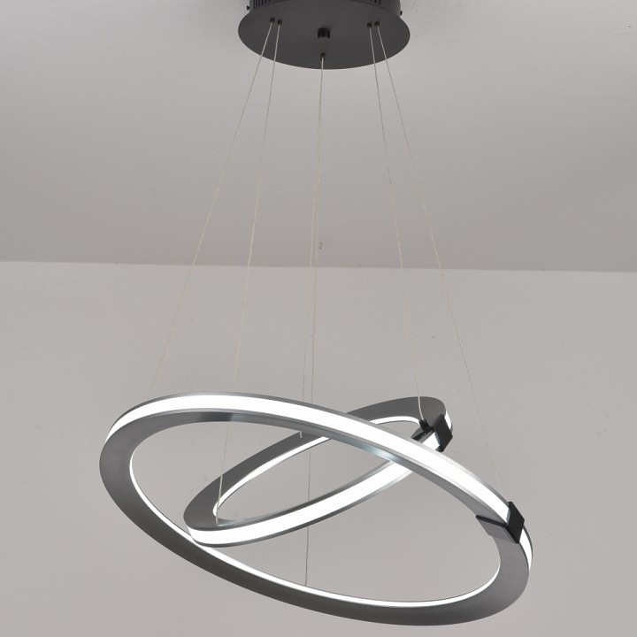 Подвесной светильник iledex vision 9225-8+5sd gr+bk