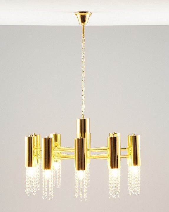 Подвесная люстра moderli klimand v10010-10p